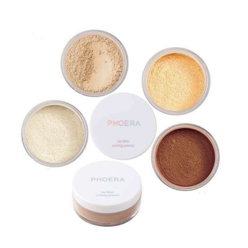 itsgenie.com-Phoera Translucent Face Powder Makeup Foundation-Phoera Translucent Face Powder Makeup Foundation - planetshopper.net