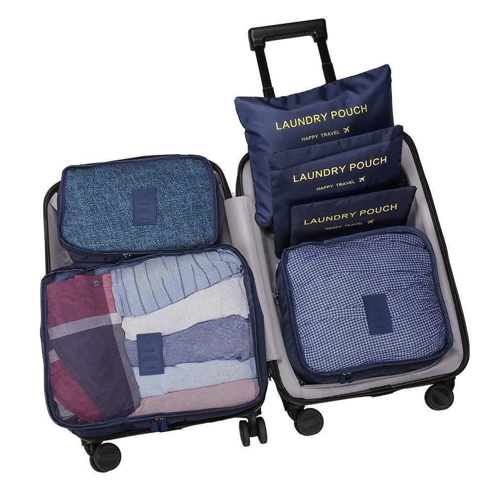 Travel Packing Organizer Set - 6pcs Bag & Backpack SmartGear Factory
